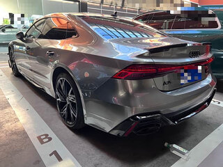 2024 Audi A7 L 45 TFSI II (4K), серебристый, 5631396 рублей, вид 4