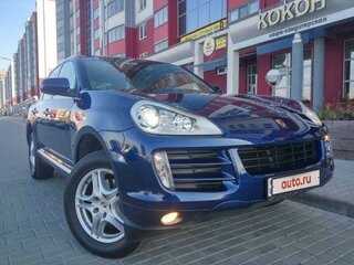 2008 Porsche Cayenne I Рестайлинг (957), синий, 3600000 рублей, вид 1