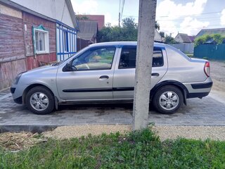 2005 Renault Symbol I Рестайлинг, серый, 200000 рублей, вид 4
