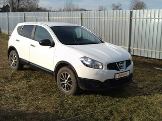 2012 Nissan Qashqai I Рестайлинг, белый, 850000 рублей, вид 1