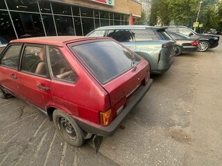 1997 Lada (ВАЗ) 2109, красный, 55000 рублей, вид 2