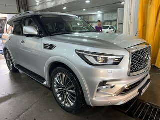 2021 Infiniti QX80 I Рестайлинг 3, серый, 6100000 рублей, вид 2