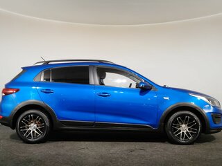 2018 Kia Rio X-Line IV, синий, 1020000 рублей, вид 4