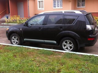 2007 Mitsubishi Outlander II, чёрный, 1150000 рублей, вид 5