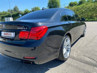 2008 BMW 7 серии Long 750Li V (F01/F02/F04), чёрный, 1600000 рублей, вид 5