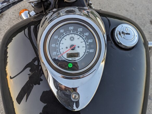 2001 Yamaha XVS1100, чёрный, 490000 рублей - вид 5