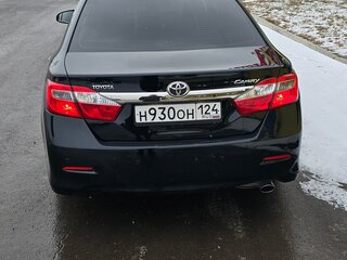 2014 Toyota Camry VII (XV50), чёрный, 1950000 рублей, вид 2