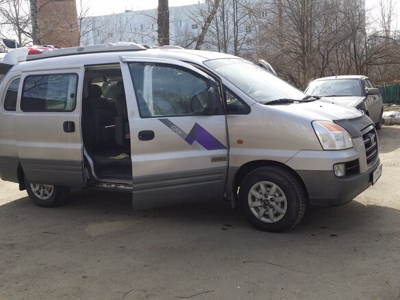 2007 Hyundai Starex I Рестайлинг 2, серый - вид 1