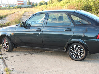 2013 Lada (ВАЗ) Priora I Рестайлинг, зелёный, 450000 рублей, вид 4