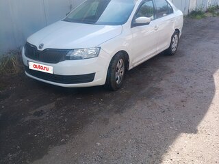 2019 Skoda Rapid I Рестайлинг, белый, 390000 рублей, вид 1