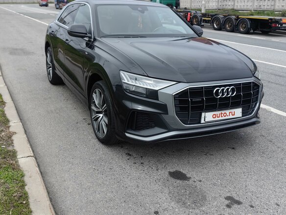 2019 Audi Q8 55 TFSI I (4M), чёрный, 6480000 рублей - вид 1