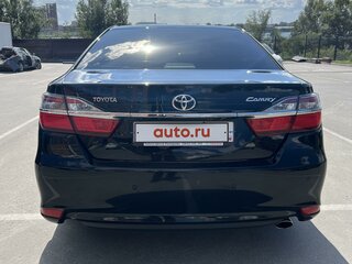 2015 Toyota Camry VII (XV50) Рестайлинг, чёрный, 2500000 рублей, вид 3