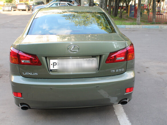 2008 Lexus IS 250 II, зелёный - вид 2