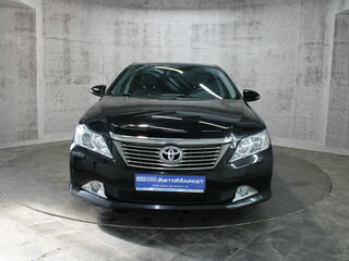 2014 Toyota Camry VII (XV50), чёрный, 1475000 рублей, вид 2