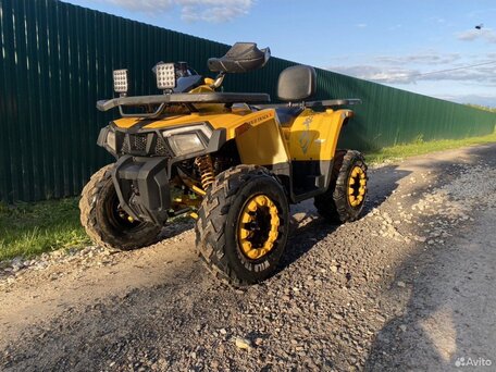 2021 Motoland Wild Track 200, жёлтый, 168500 рублей, вид 1
