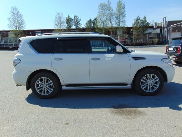 2012 Nissan Patrol VI (Y62), белый, 1243180 рублей - вид 3