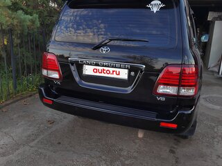 2004 Toyota Land Cruiser 100 Series Рестайлинг 1, чёрный, 2200000 рублей, вид 3