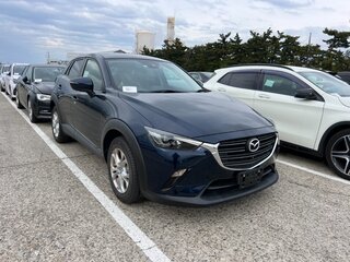 2021 Mazda CX-3 I Рестайлинг, синий, 1970000 рублей, вид 3