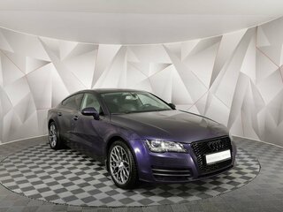 2011 Audi A7 S-tronic I (4G), фиолетовый, 1595000 рублей, вид 3