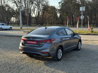 2019 Hyundai Solaris II, серый, 1340000 рублей, вид 4