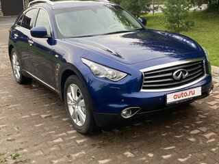 2012 Infiniti FX37 II (S51) Рестайлинг, синий, 2100000 рублей, вид 3