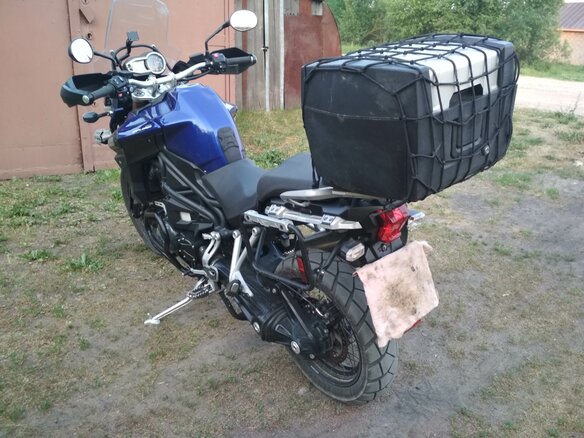 2012 Triumph Tiger Explorer, синий - вид 6