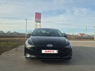 2021 Hyundai Elantra VII (CN7), чёрный, 2200000 рублей, вид 4