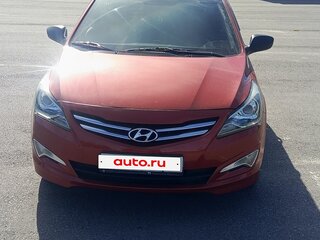 2014 Hyundai Solaris I, красный, 850000 рублей, вид 1