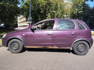 2006 Opel Corsa C Рестайлинг, фиолетовый, 180000 рублей, вид 3