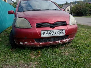 2000 Toyota Vitz I (P10), красный, 100000 рублей, вид 4