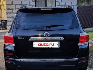 2012 Toyota Highlander II (XU40) Рестайлинг, чёрный, 1740000 рублей, вид 3