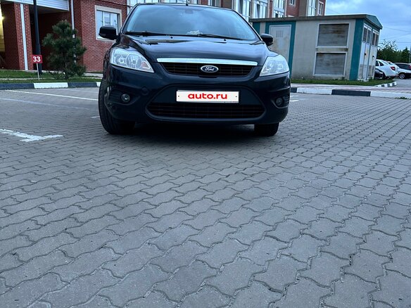 2008 Ford Focus II Рестайлинг, чёрный, 680000 рублей