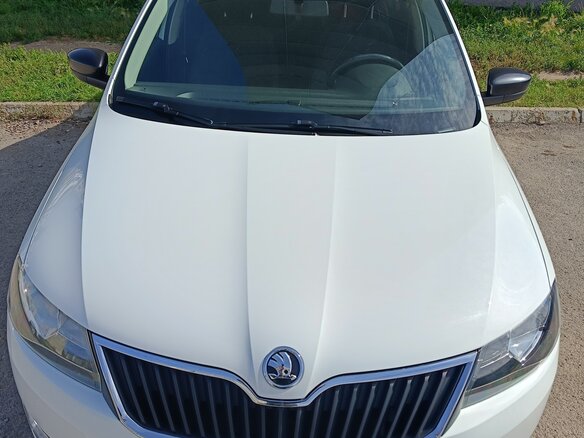 2016 Skoda Rapid I, белый, 950000 рублей