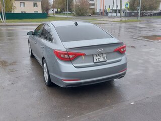 2017 Hyundai Sonata VII (LF), серый, 1550000 рублей, вид 3