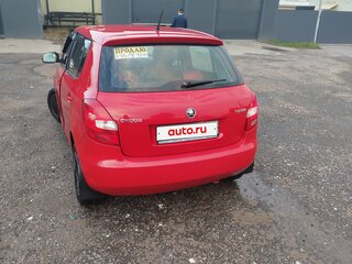 2014 Skoda Fabia II Рестайлинг, красный, 550000 рублей, вид 2