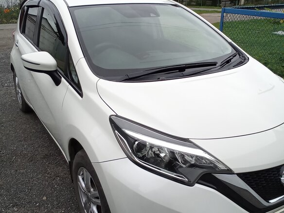 2019 Nissan Note II Рестайлинг, белый, 1150000 рублей - вид 1