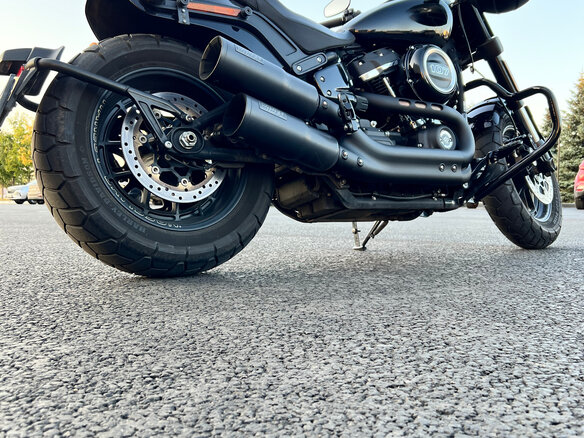 2019 Harley-Davidson Fat Bob, чёрный, 2350000 рублей