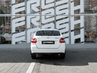 2016 Lada (ВАЗ) Granta I, белый, 530000 рублей, вид 4
