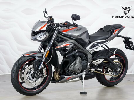 2021 Triumph Street Triple, серебристый, 999000 рублей, вид 3