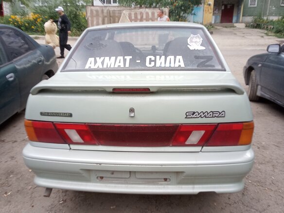 2005 Lada (ВАЗ) 2115, голубой, 210000 рублей - вид 3
