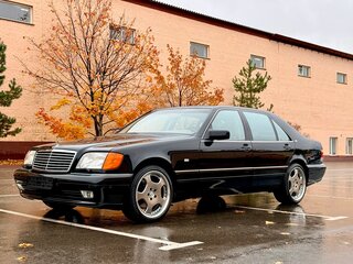 1998 Mercedes-Benz S-Класс 600 Long III (W140) Рестайлинг, чёрный, 11900000 рублей, вид 1