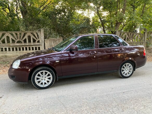 2013 Lada (ВАЗ) Priora I Рестайлинг, красный, 585000 рублей - вид 8