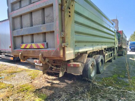 2021 Shacman (Shaanxi) SX3318, жёлтый, 1473290 рублей, вид 3