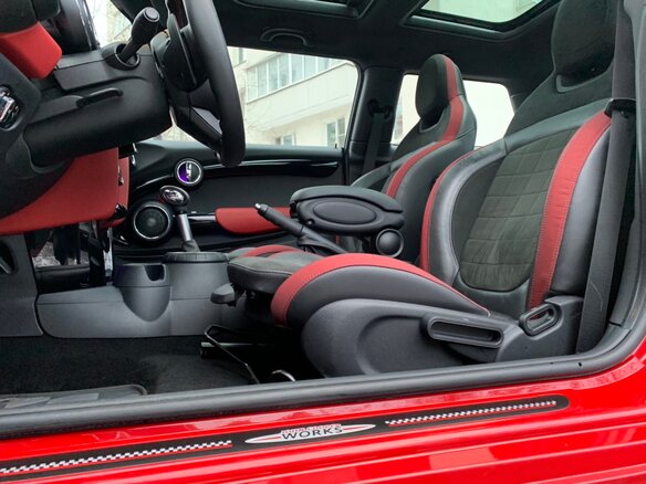 2015 Mini Hatch JCW III (F55/F56), красный - вид 24
