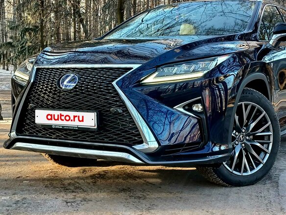 2019 Lexus RX 450h IV, синий, 5900000 рублей - вид 18