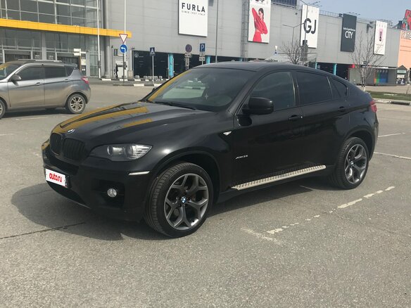 2009 BMW X6 35i 6-speed I (E71), чёрный, 1589000 рублей