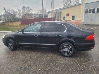 2014 Skoda Superb DSG II Рестайлинг, чёрный, 1100000 рублей, вид 5