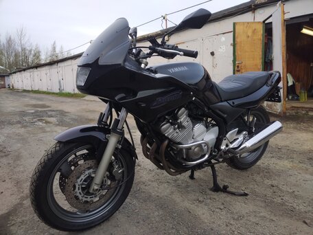 1998 Yamaha XJ600, чёрный, 260000 рублей, вид 1