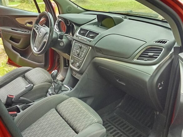2014 Opel Mokka I, оранжевый, 1100000 рублей - вид 10