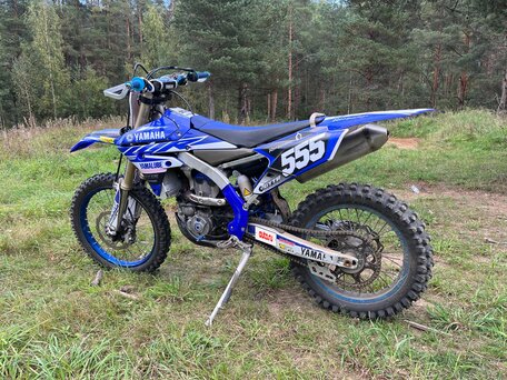 2019 Yamaha WR250F, синий, 620000 рублей, вид 4